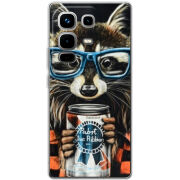 Чохол BoxFace Infinix Note 50 Pro Plus Енот с банкой