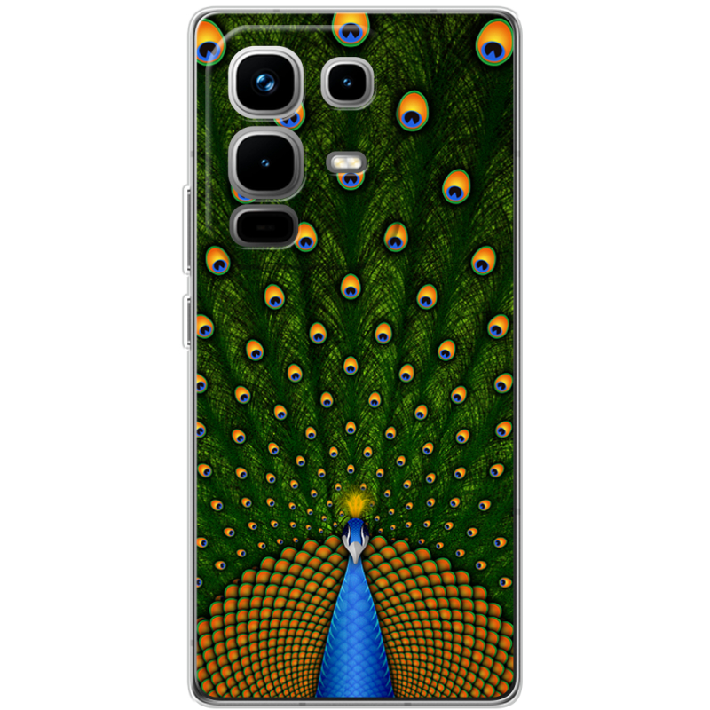 Чохол BoxFace Infinix Note 50 Pro Plus Peacocks Tail