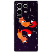 Чохол BoxFace Infinix Note 50 Pro Plus Fox-Astronauts
