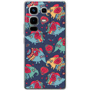 Чохол BoxFace Infinix Note 50 Pro Plus Flying Elephants