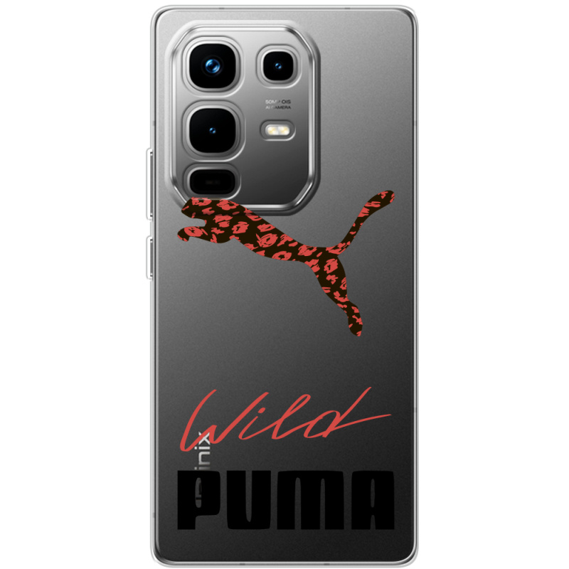 Прозорий чохол BoxFace Infinix Note 50 Pro Plus Wild Cat