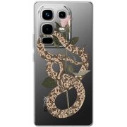 Прозорий чохол BoxFace Infinix Note 50 Pro Plus Glamor Snake