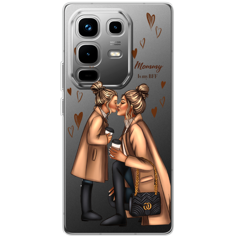 Прозорий чохол BoxFace Infinix Note 50 Pro Plus Mommy Is My BFF