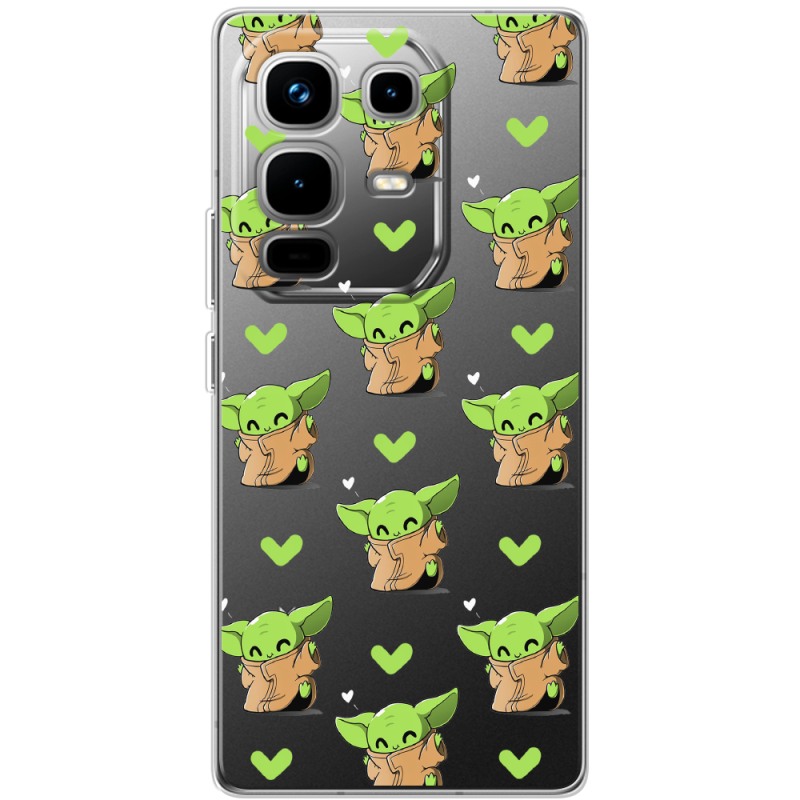 Прозорий чохол BoxFace Infinix Note 50 Pro Plus Pattern Baby Yoda