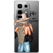 Прозорий чохол BoxFace Infinix Note 50 Pro Plus Follow Your Dreams