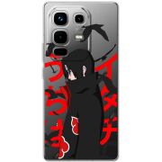 Прозорий чохол BoxFace Infinix Note 50 Pro Plus Учиха Итачи