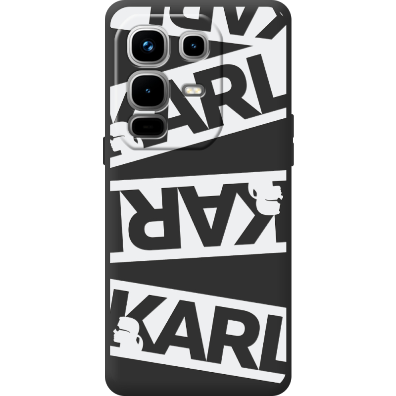 Чорний чохол BoxFace Infinix Note 50 Pro Plus White Karl