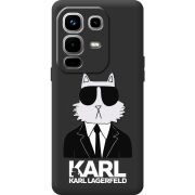 Чорний чохол BoxFace Infinix Note 50 Pro Plus Cat in Black