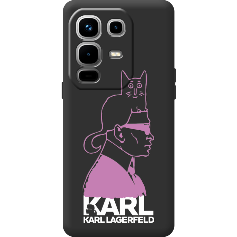 Чорний чохол BoxFace Infinix Note 50 Pro Plus Pink Karl