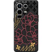 Чорний чохол BoxFace Infinix Note 50 Pro Plus FranceFlowers
