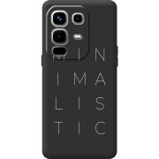 Чорний чохол BoxFace Infinix Note 50 Pro Plus Minimalistic