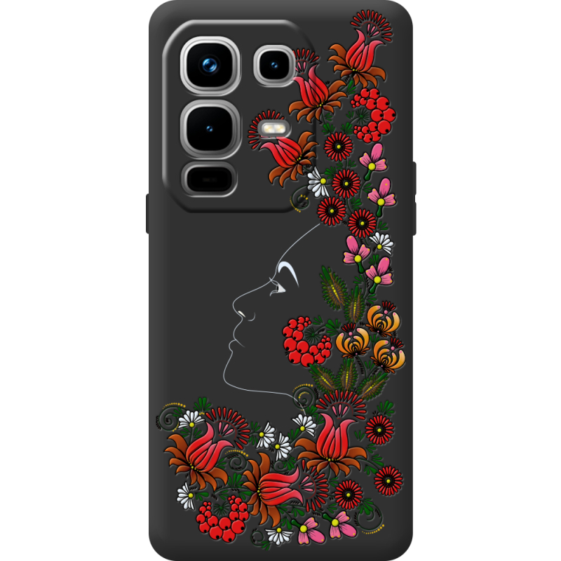 Чорний чохол BoxFace Infinix Note 50 Pro Plus 3D Ukrainian Muse