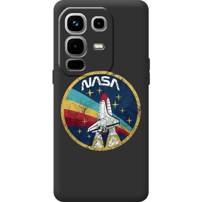 Чорний чохол BoxFace Infinix Note 50 Pro Plus NASA