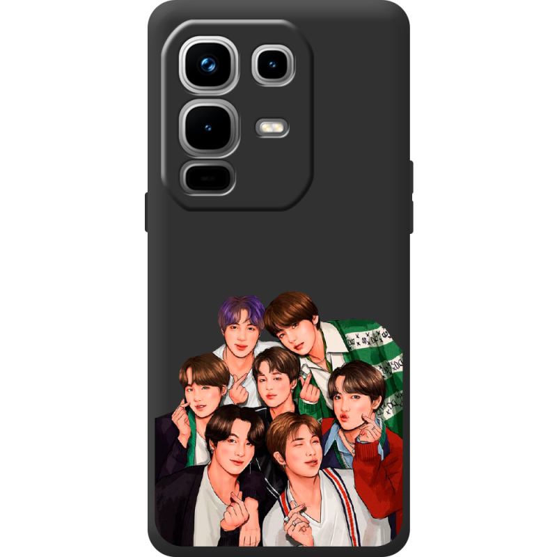 Чорний чохол BoxFace Infinix Note 50 Pro Plus BTS