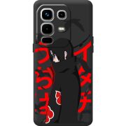 Чорний чохол BoxFace Infinix Note 50 Pro Plus Учиха Итачи