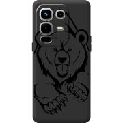 Чорний чохол BoxFace Infinix Note 50 Pro Plus Grizzly Bear