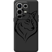 Чорний чохол BoxFace Infinix Note 50 Pro Plus Wolf