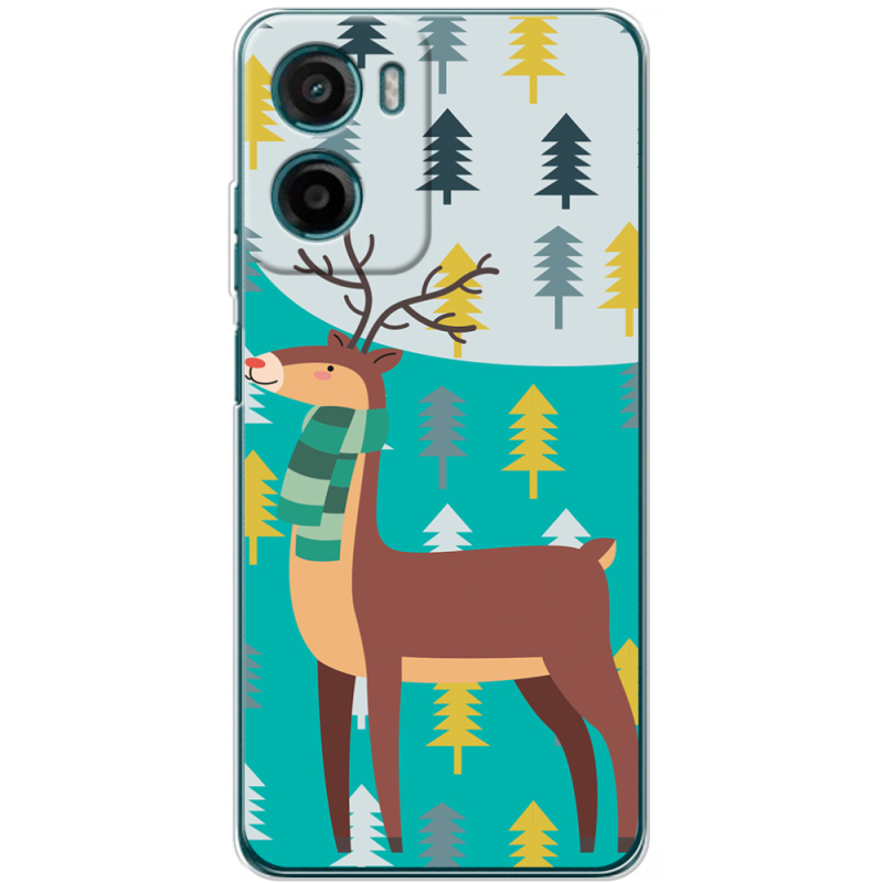 Чохол BoxFace Motorola Moto E15 Foresty Deer