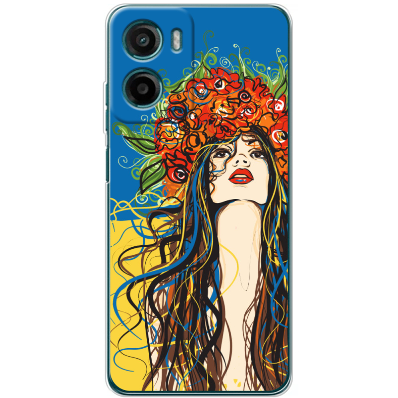 Чохол BoxFace Motorola Moto E15 Ukraine Girl