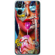 Чохол BoxFace Motorola Moto E15 Colorful Girl