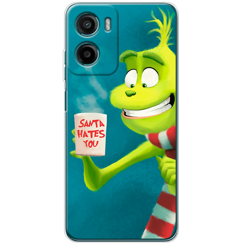 Чохол BoxFace Motorola Moto E15 Santa Hates You