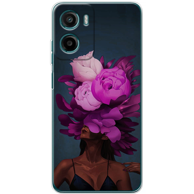 Чохол BoxFace Motorola Moto E15 Exquisite Purple Flowers