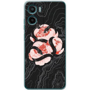Чохол BoxFace Motorola Moto E15 Snake Rose