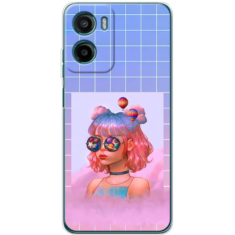 Чохол BoxFace Motorola Moto E15 Girl in the Clouds