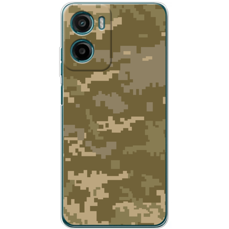 Чохол BoxFace Motorola Moto E15 Камуфляж ЗСУ