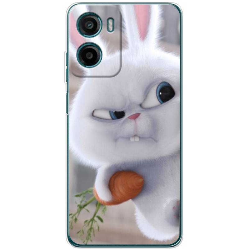 Чохол BoxFace Motorola Moto E15 Rabbit Snowball