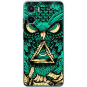 Чохол BoxFace Motorola Moto E15 Masonic Owl