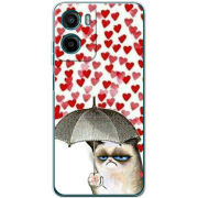 Чохол BoxFace Motorola Moto E15 Raining Hearts