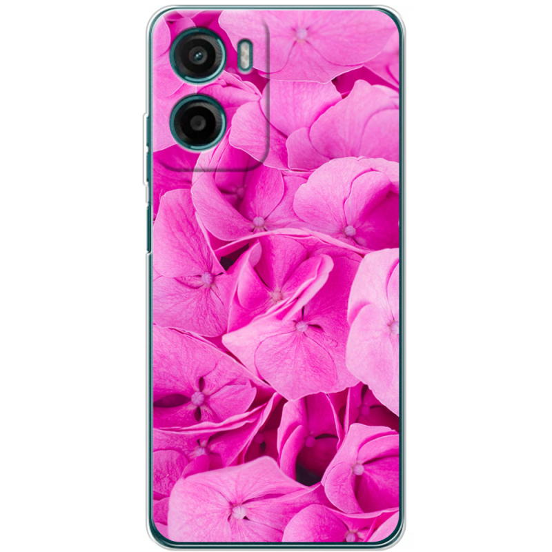Чохол BoxFace Motorola Moto E15 Pink Flowers