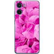 Чохол BoxFace Motorola Moto E15 Pink Flowers