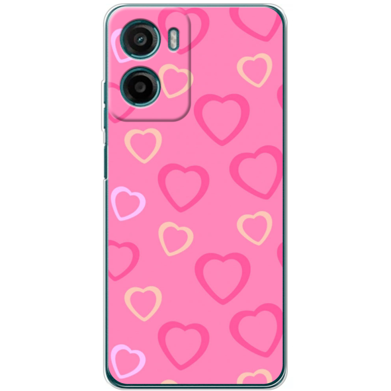 Чохол BoxFace Motorola Moto E15 Sugar Hearts