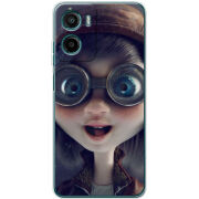 Чохол BoxFace Motorola Moto E15 Blue Eyes