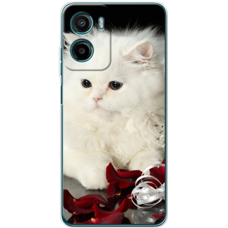 Чохол BoxFace Motorola Moto E15 Fluffy Cat