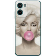 Чохол BoxFace Motorola Moto E15 Marilyn Monroe Bubble Gum