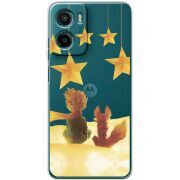 Прозорий чохол BoxFace Motorola Moto E15 Little Prince
