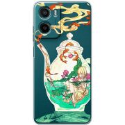 Прозорий чохол BoxFace Motorola Moto E15 Kettle