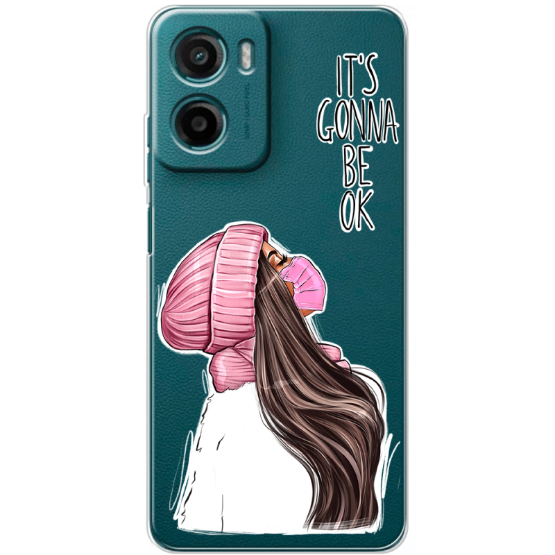 Прозорий чохол BoxFace Motorola Moto E15 It's Gonna Be OK