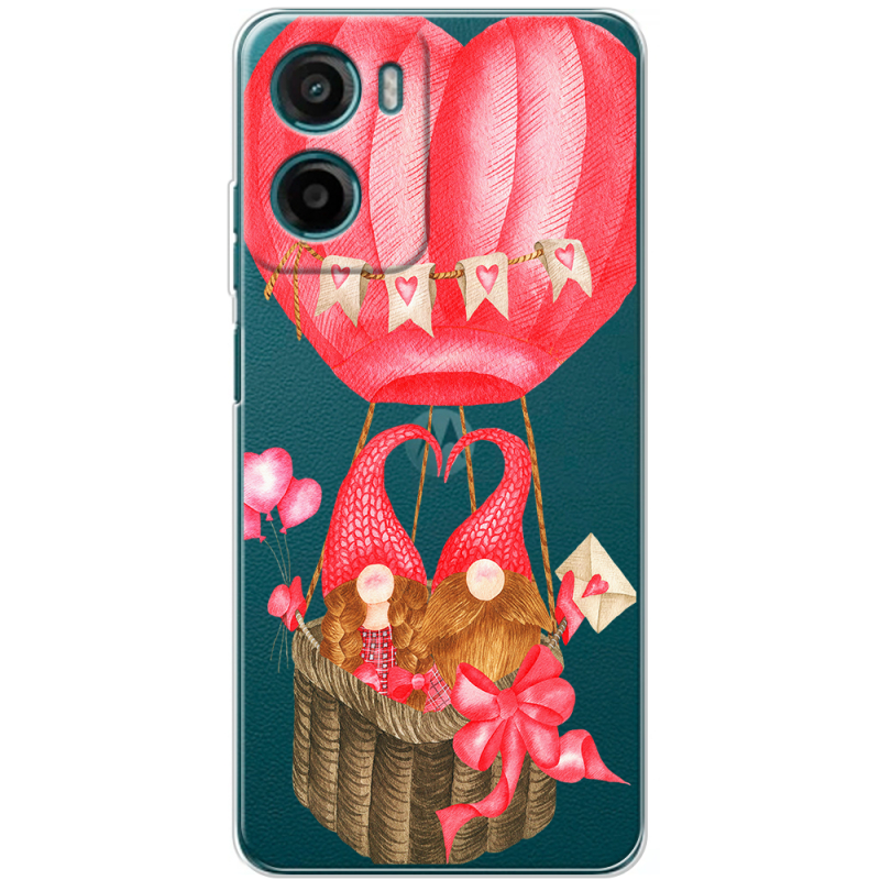 Прозорий чохол BoxFace Motorola Moto E15 Valentine Dwarfs
