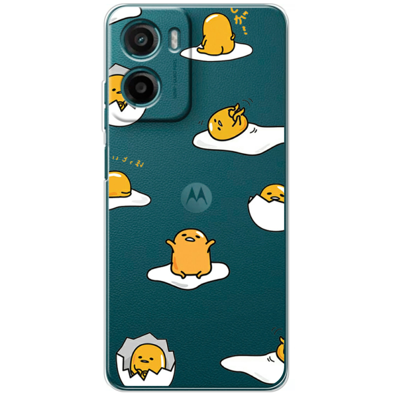 Прозорий чохол BoxFace Motorola Moto E15 Gudetama