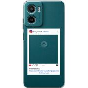 Прозорий чохол BoxFace Motorola Moto E15 Insta