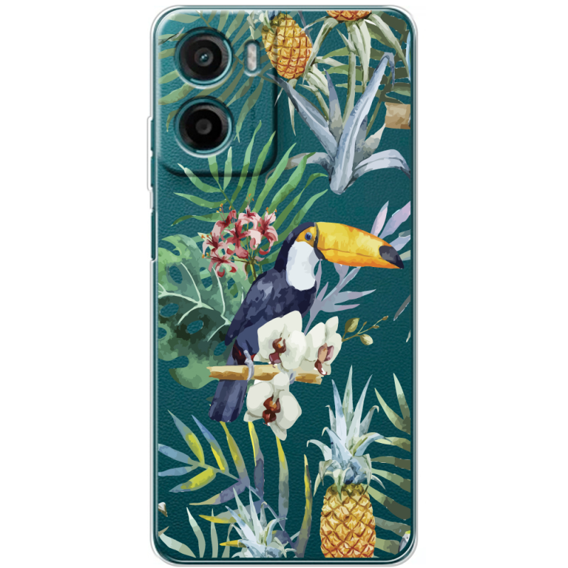 Прозорий чохол BoxFace Motorola Moto E15 Tucan