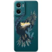 Прозорий чохол BoxFace Motorola Moto E15 Eagle