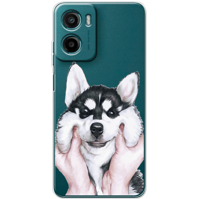Прозорий чохол BoxFace Motorola Moto E15 Husky