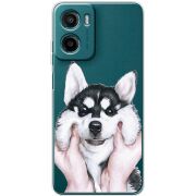 Прозорий чохол BoxFace Motorola Moto E15 Husky