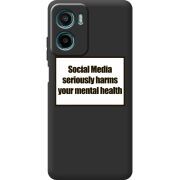 Чорний чохол BoxFace Motorola Moto E15 