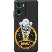Чорний чохол BoxFace Motorola Moto E15 NASA Spaceship